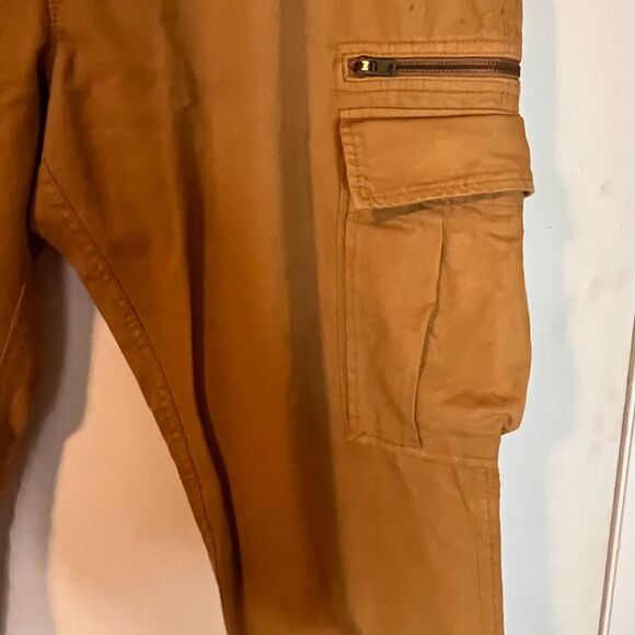 American Eagle Pants SZ 36/30 Men's Golden Brown Cargo Gorpcore Casual ** - Picture 5 of 7